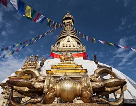 Swoyambhu, Kathmandu. The Monkey Temple